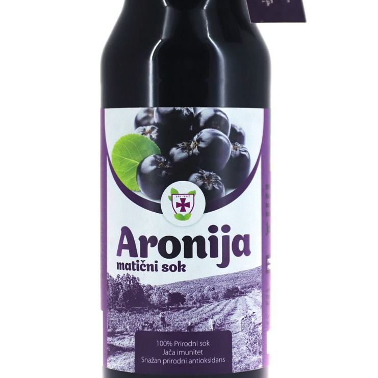 Sok od aronije (100%), 750ml