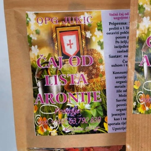 Čaj od lista aronije, 40gr