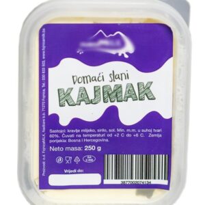 Domaći slagani kajmak – slani, 250 g